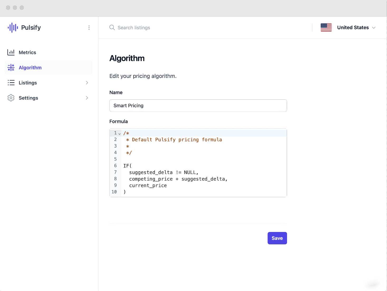 Product screenshot
