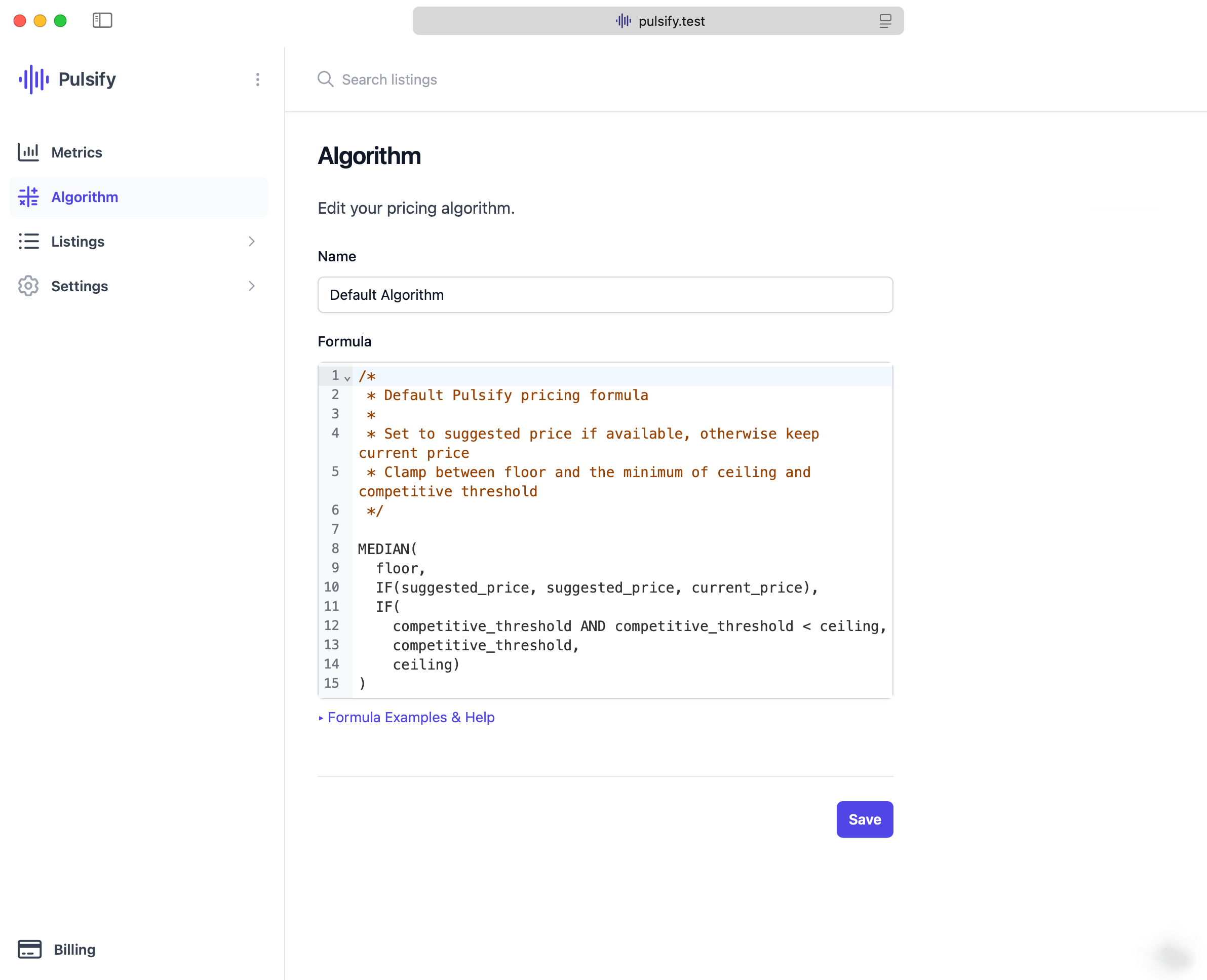 Product screenshot